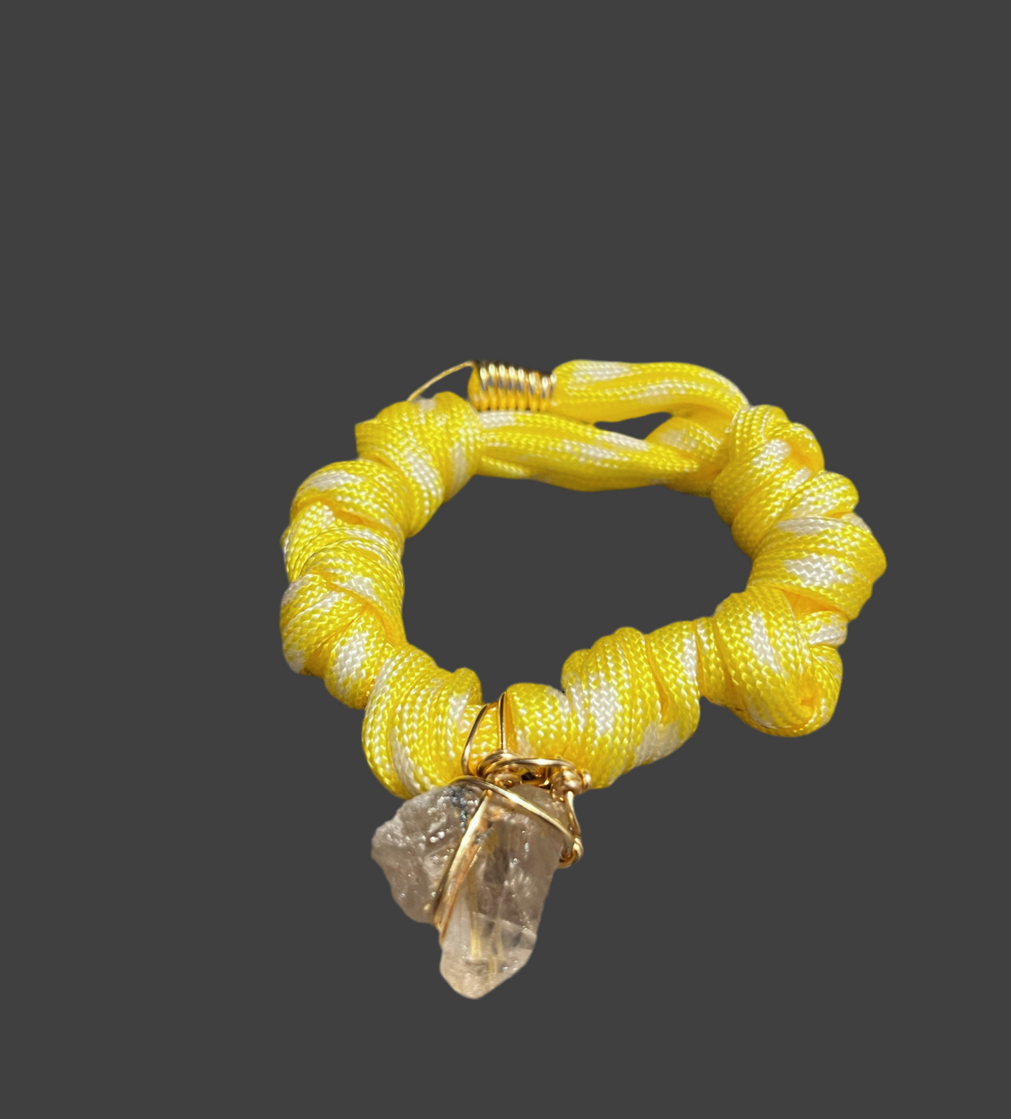 Rutilated Quartz Yellow Bracelet