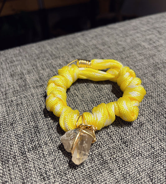 Rutilated Quartz Yellow Bracelet