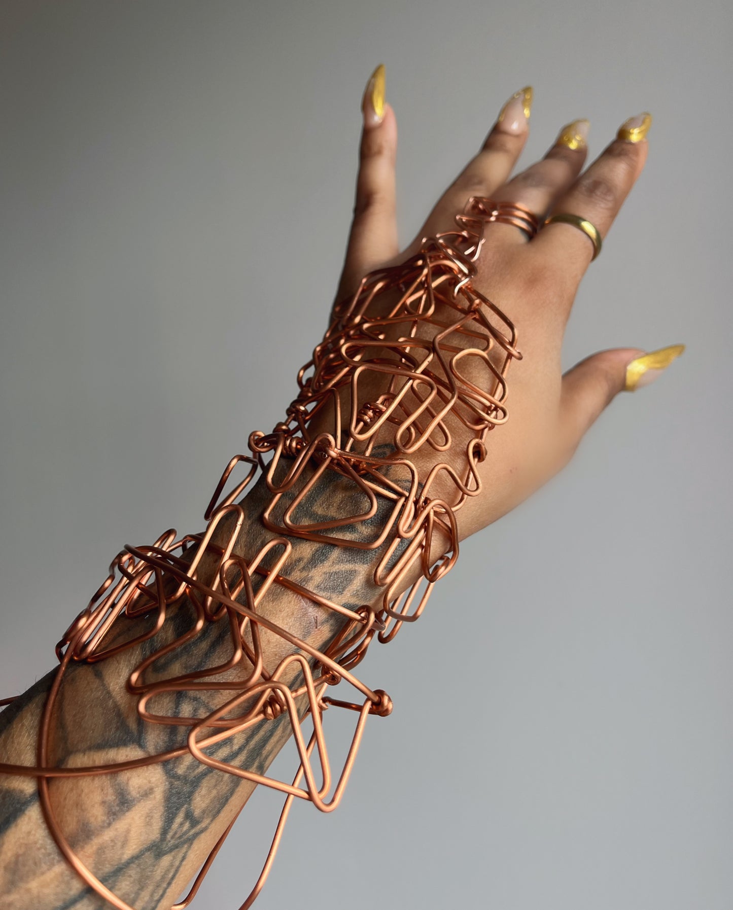 Copper Cuff Set